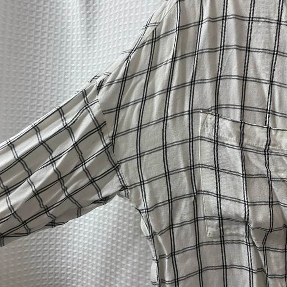 L&G Plaid Tie Front Shirt - Picture 6 of 10